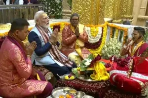 PM Modi Somnath Temple Visit