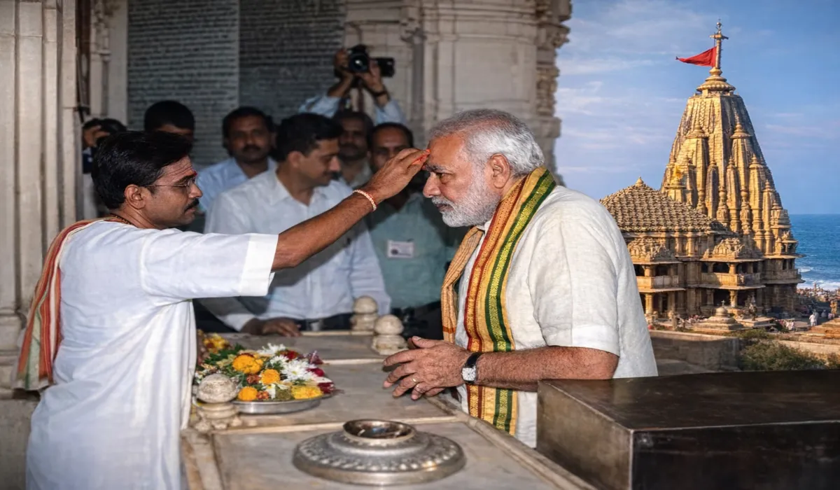 PM Modi recalls Somnath Swabhiman Parv