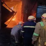 Patna plastic factory fire