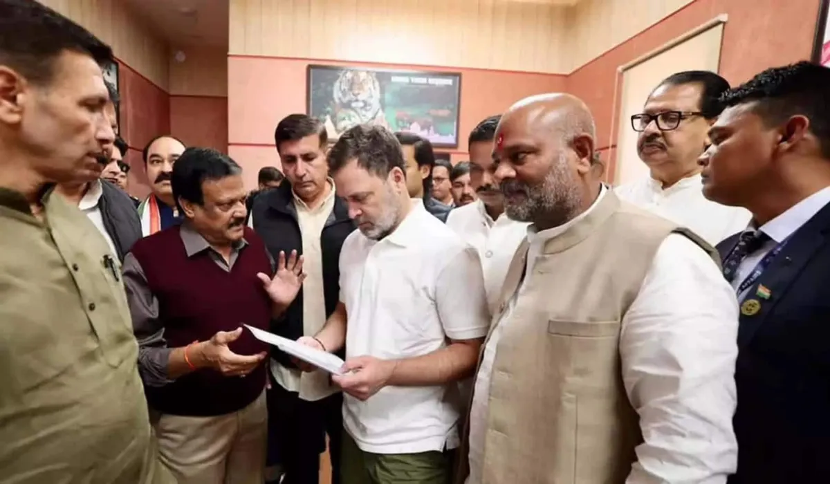 Rahul Gandhi Indore Visit Today