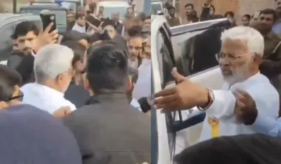Swatantra Dev and Brijbhushan Rajput Clash