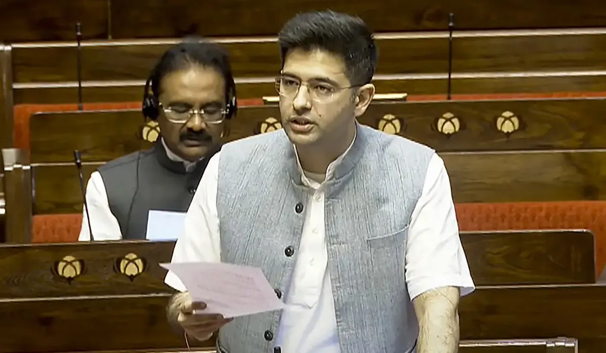 Raghav Chadha Congratulate Gig Workers (Image- Social Media)