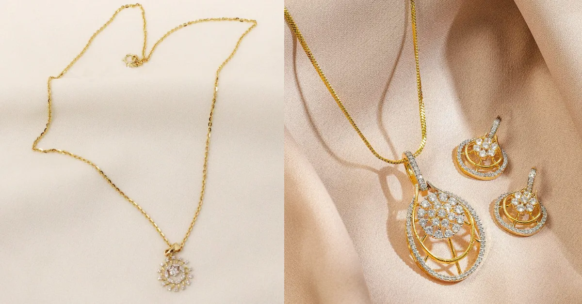 Gold Chain Pendant Design