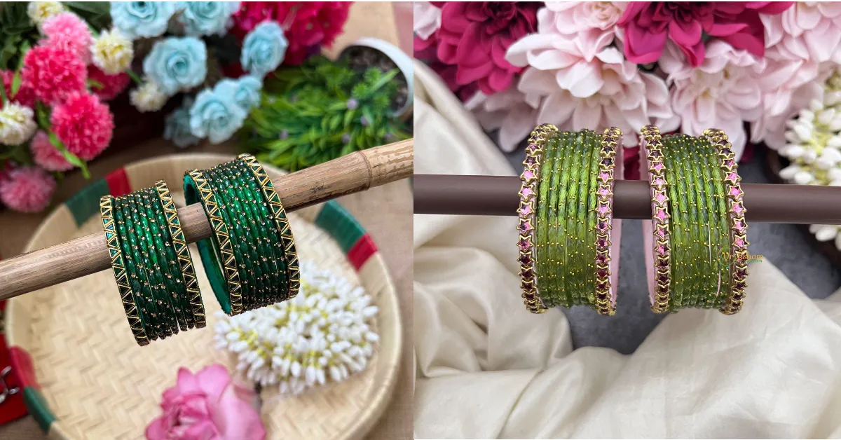 Glass Bangles Design For Women( Source: Social Media)