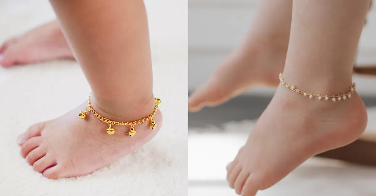 Gold Anklets For Baby Girl( Source: Social Media)