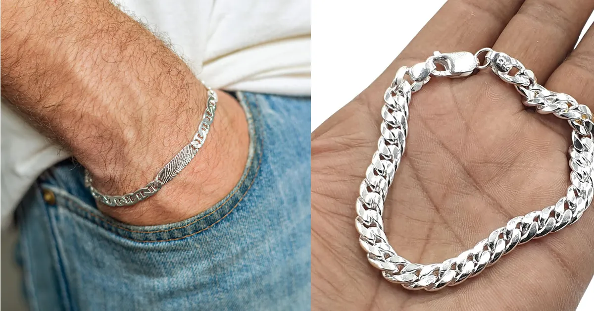 Silver Bracelet For Men