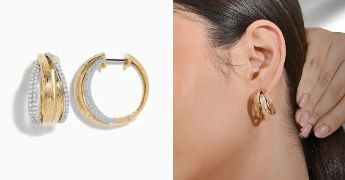 Gold Hoop Earrings Designs( Source: Social Media)