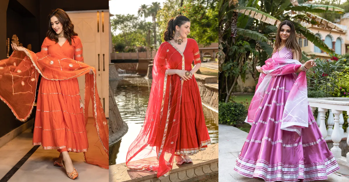 Gota Patti Suit Design( Source: Social Media)