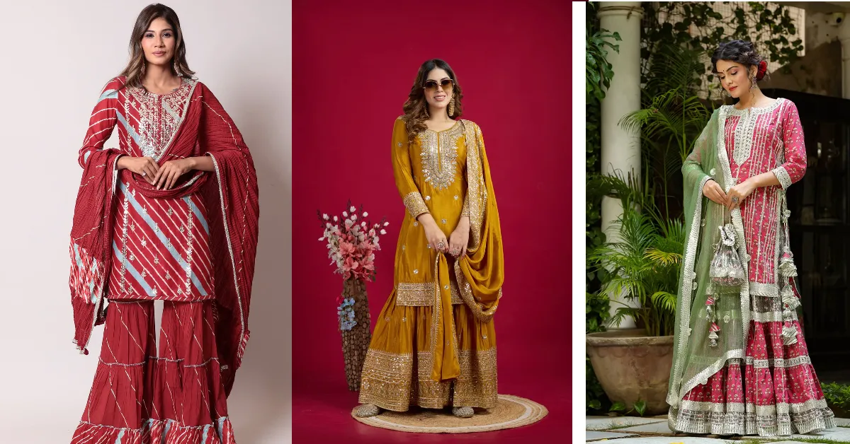 Gota Patti Suit Design( Source: Social Media)