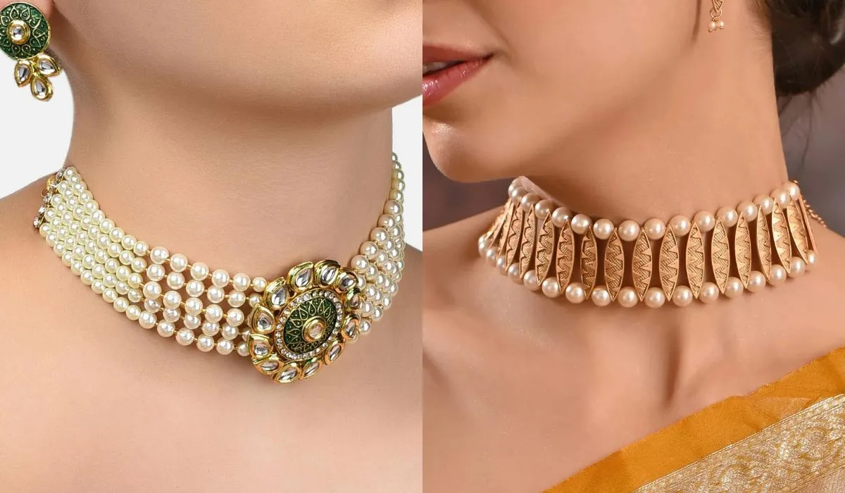 Gold Choker Necklace