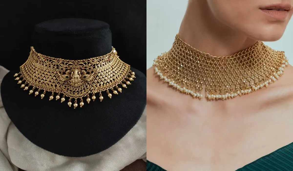 Gold Choker Necklace