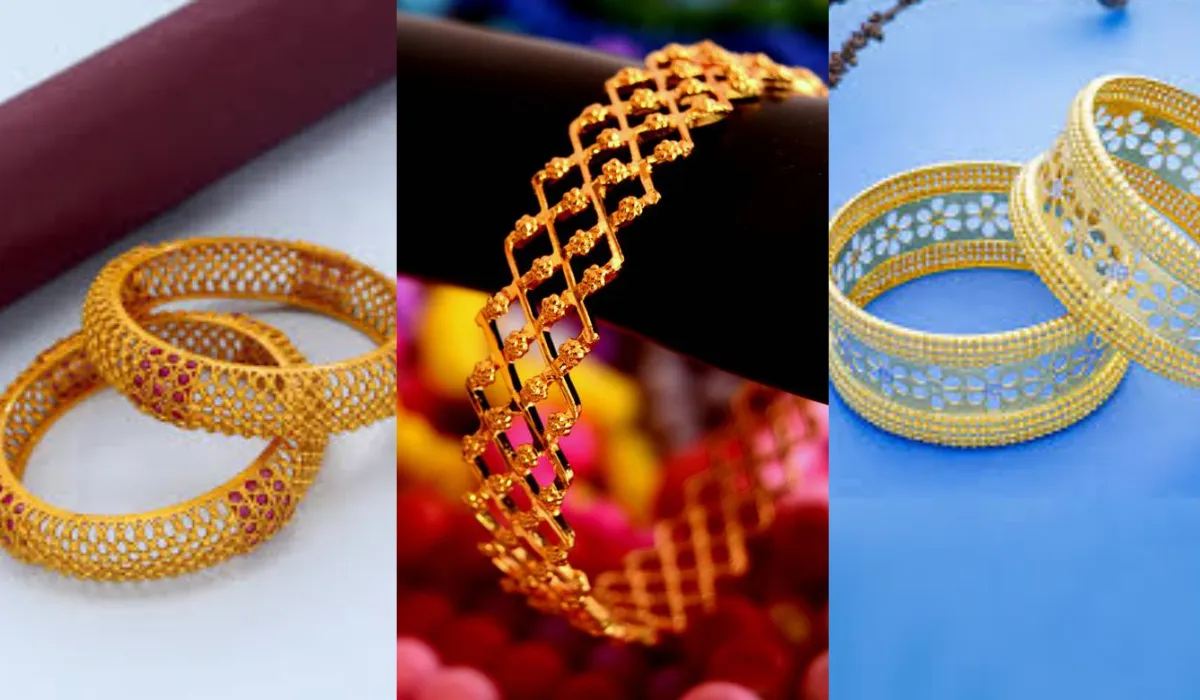 Fancy Gold Kangan Design for Daily Use