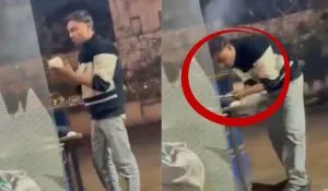 थूक लगाकर रोटियां बना रहा था जावेद! गाजियाबाद में कारीगर की घिनौनी हरकत कैमरे में हुई रिकॉर्ड, आरोपी गिरफ्तार; देखें वायरल Video