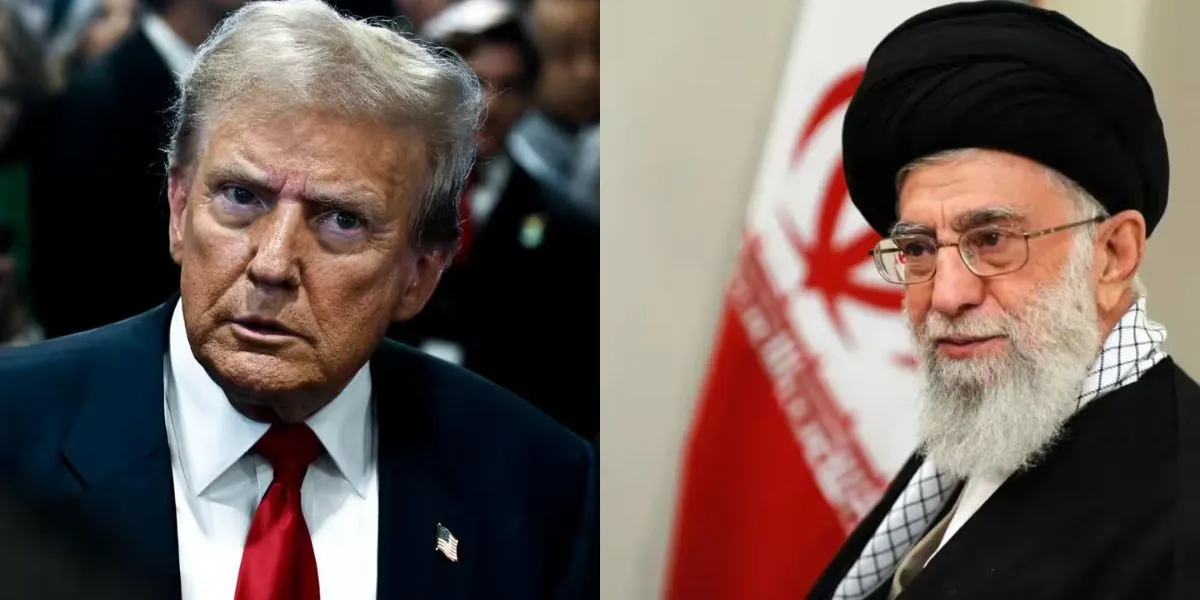 Donald Trump Warns IRAN (Image- Social Media)