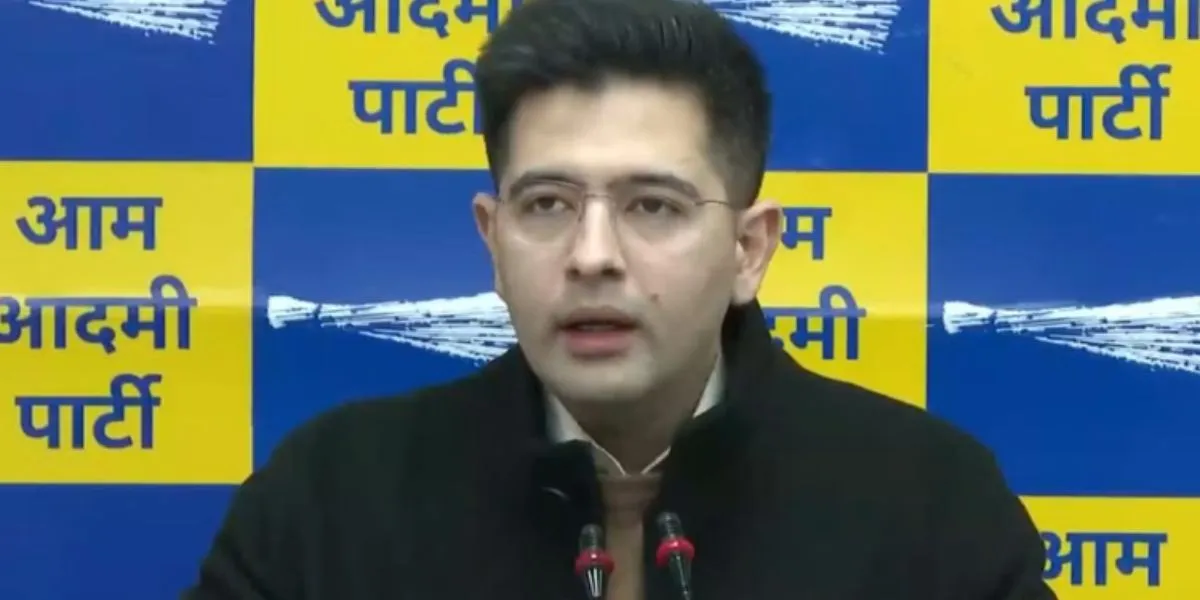 Raghav Chadha Congratulate Gig Workers (Image- Social Media)