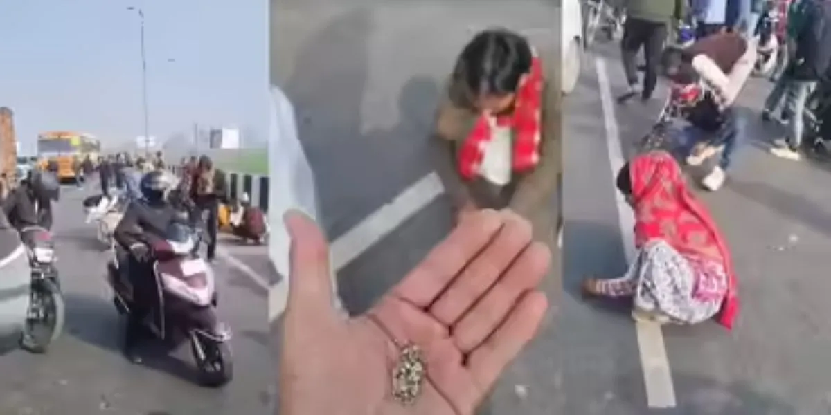 Silver Bag Highway Incident (Image- Social Media)