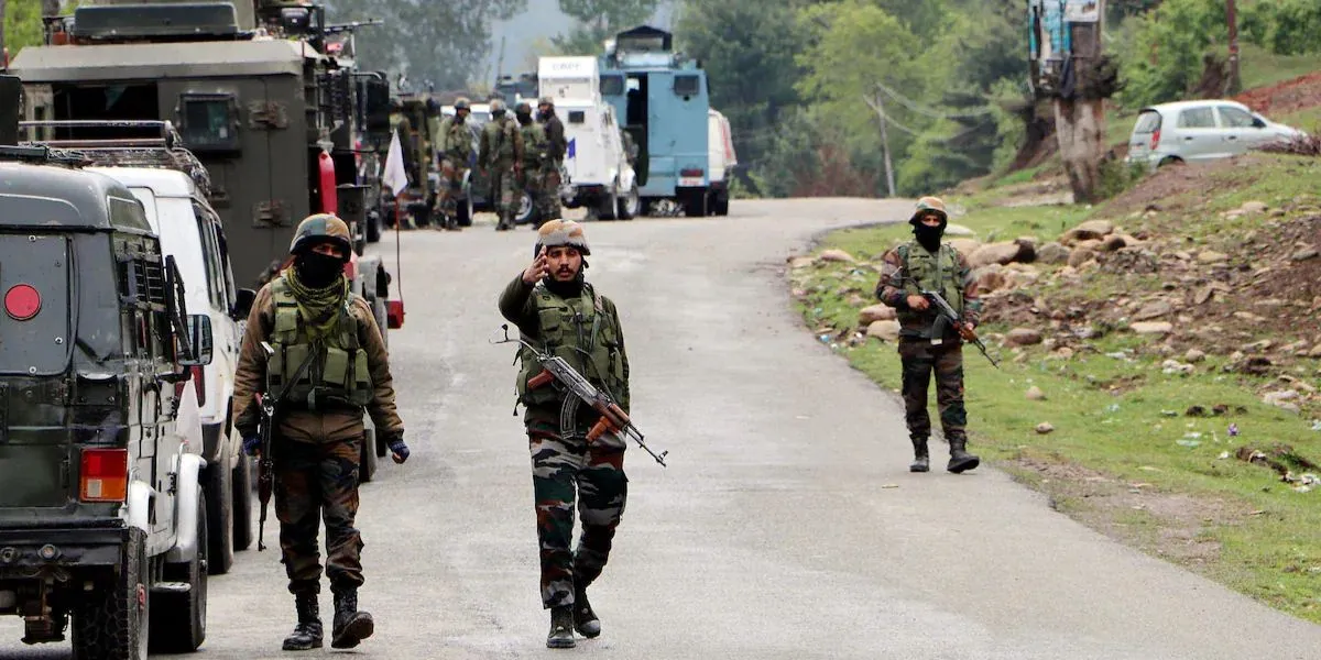 Kathua Encounter Today (Photo: Social media)