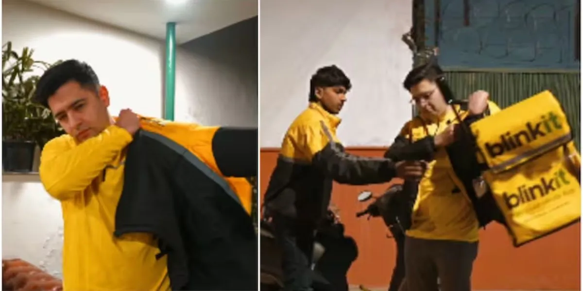 Raghav Chadha Became Delivery Boy(Photo: Social media)