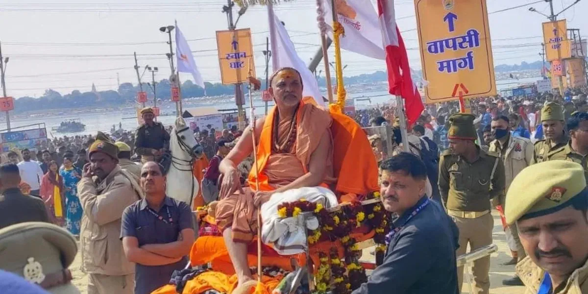 Shankaracharya Avimukteshwaranand Strike (Image- Social Media)