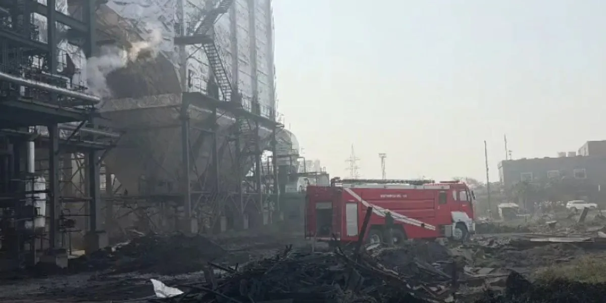 Chhattisgarh Steel Plant Blast (Image- Social Media)