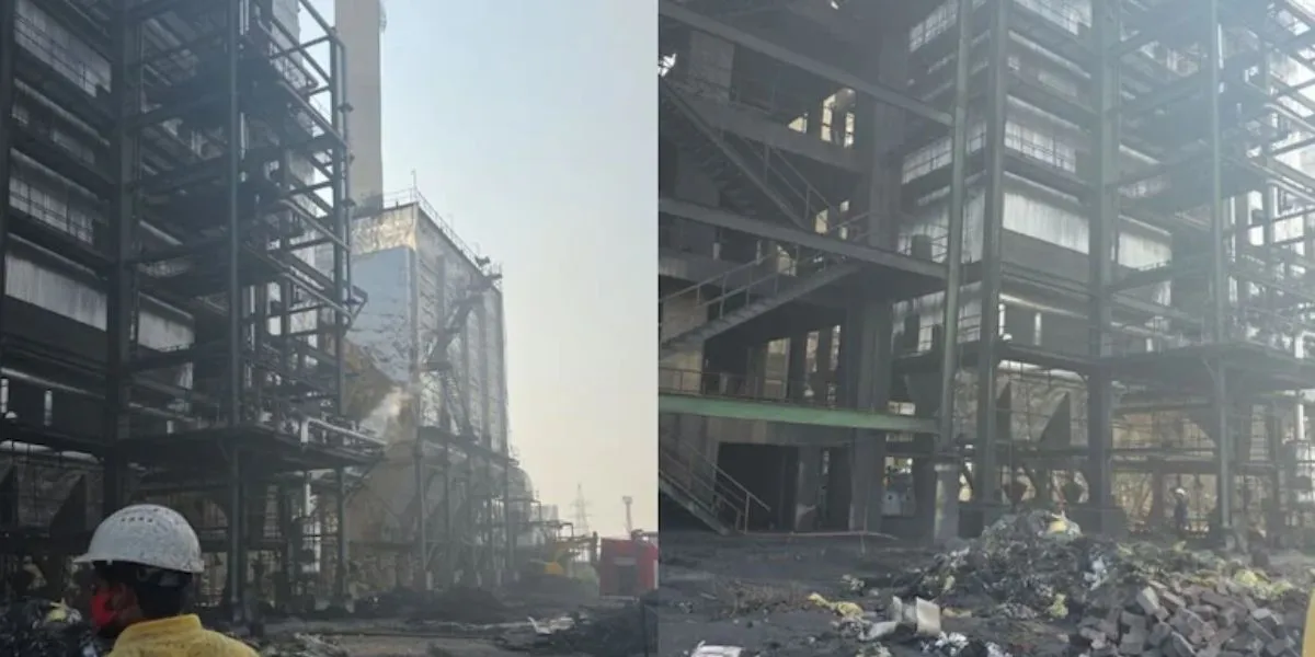 Chhattisgarh Steel Plant Blast (Image- Social Media)