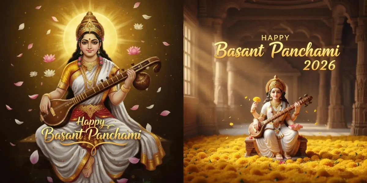 Basant Panchami Wishes in Hindi 2026 (Image- Social Media)