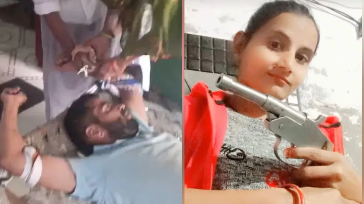 Husband Beaten By Wife in Aligarh