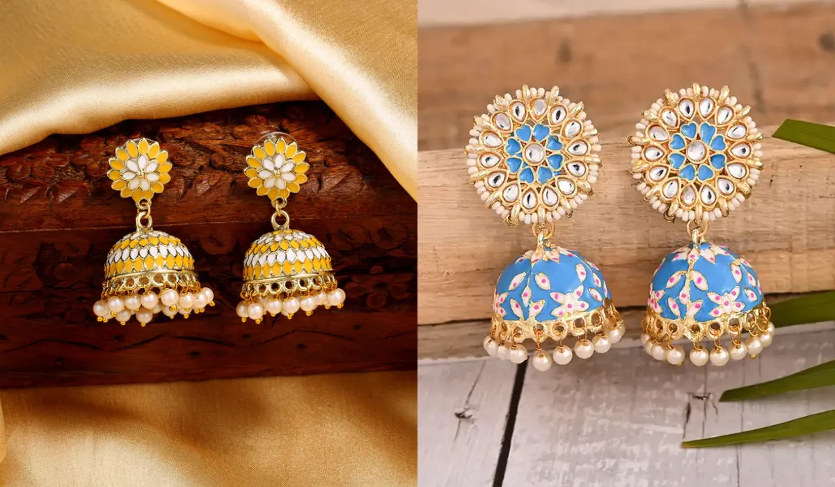 Trendy Gold Jhumka Design