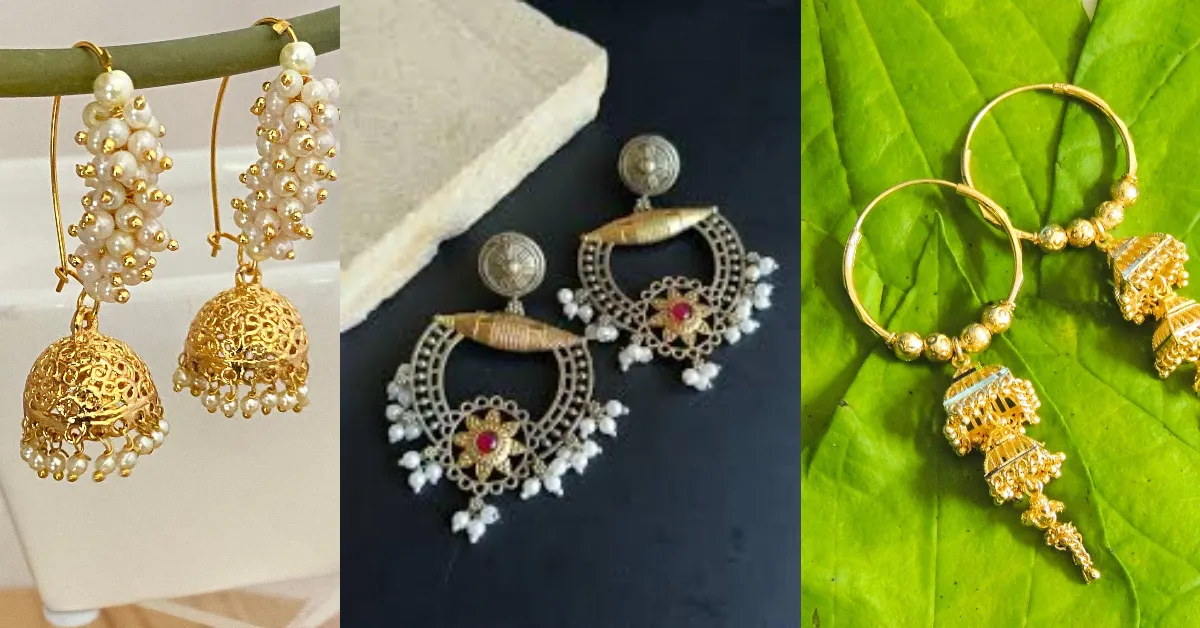 Jhumka Bali Earrings Designs( Source: Social Media)