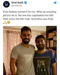 Virat Kohli Reaction on Arijit Singh Retirement