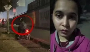 Woman Harassed On Road Viral Video