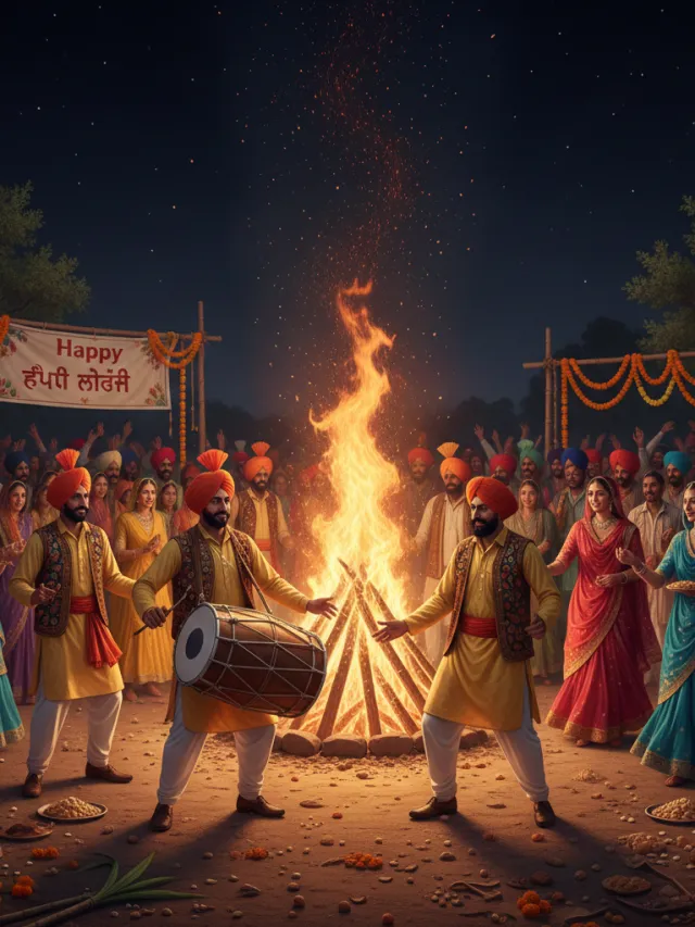 Happy Lohri Wishes 2026: लोहड़ी पर अपने प्रियजनों को दें ये 7 शुभ संदेश