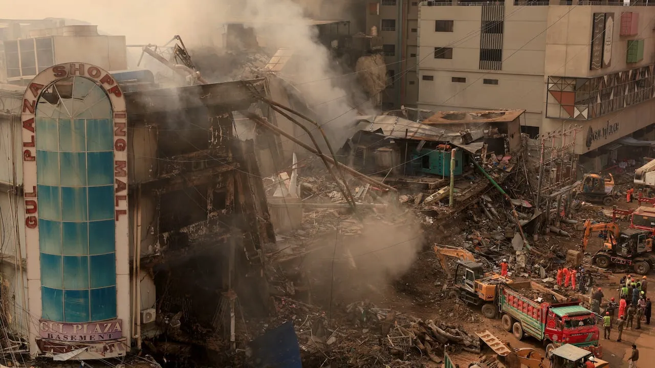 Gul Plaza Fire Update