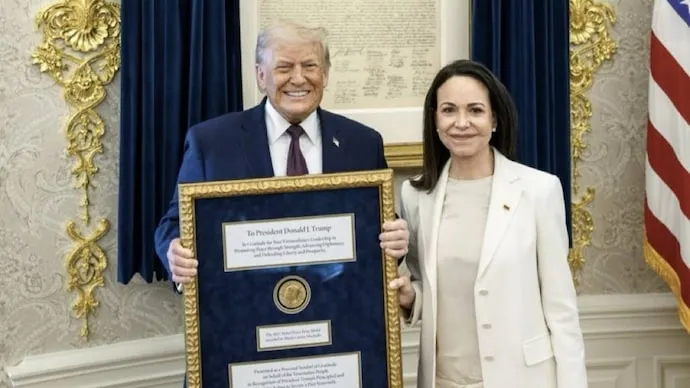Trump Machado Nobel Meet