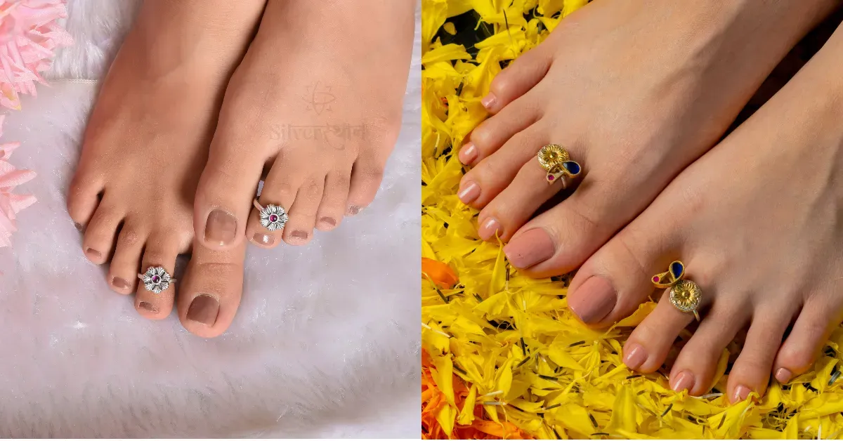 Silver Toe Ring Designs For Daily Use( Source: Social Media)