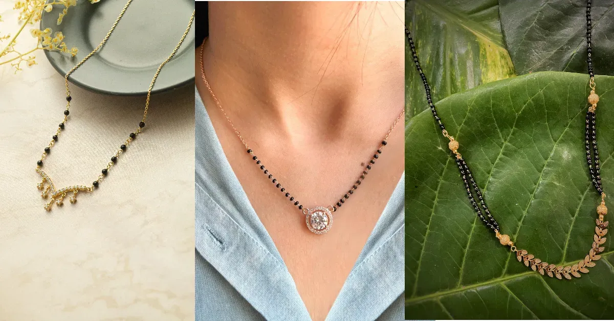 Short Mangalsutra Designs