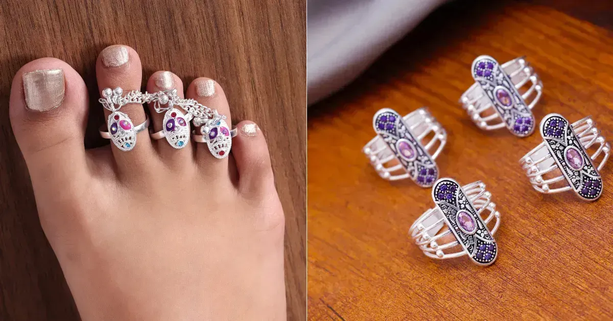 Silver Toe Ring Designs For Daily Use( Source: Social Media)