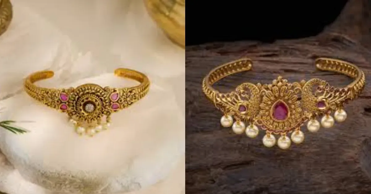 10 Gram Gold Bajuband Designs