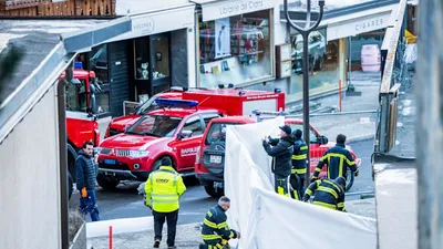 Swiss Ski Resort Fire