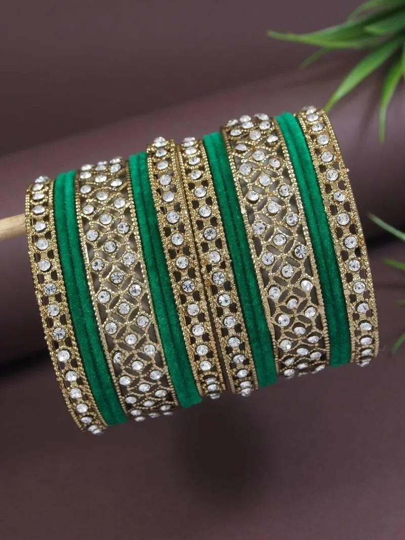Trendy Velvet Bangles Design( Source: Social Media)