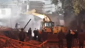 Delhi Faiz-e-Elahi Bulldozer Action