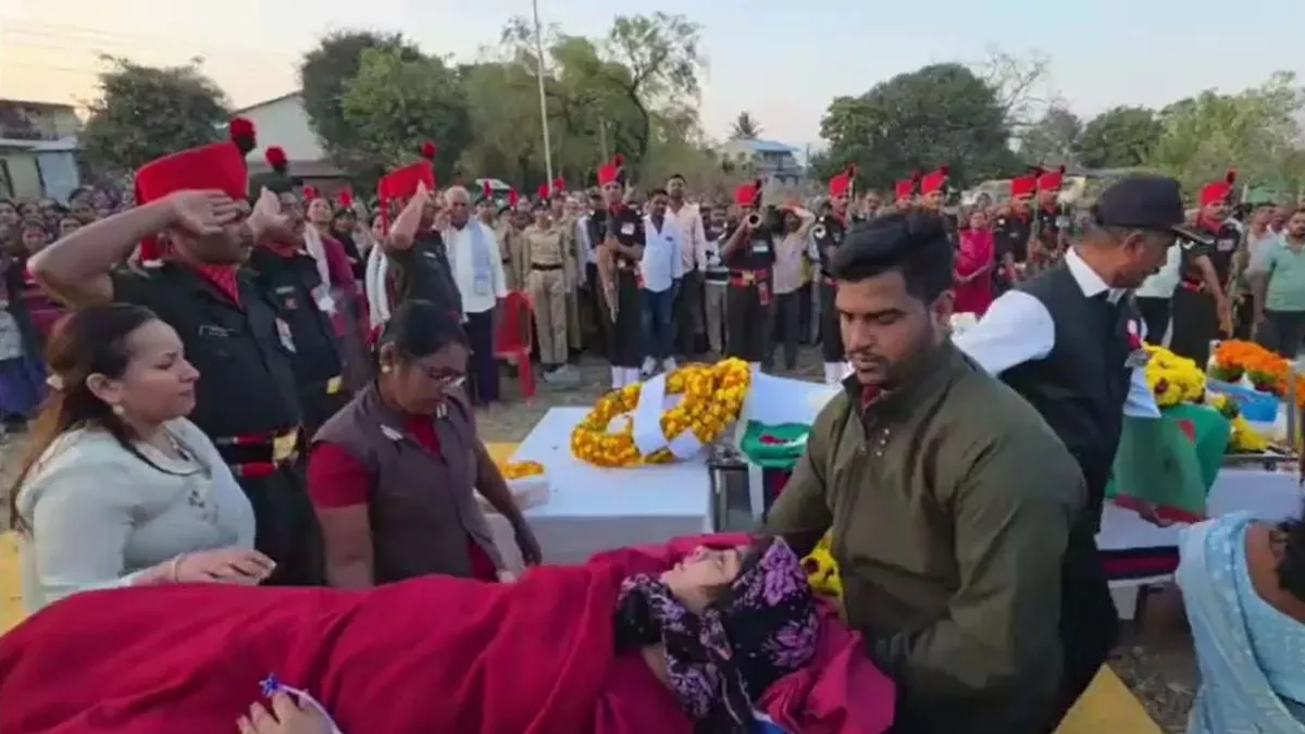 Indian Army soldier Martyr Funeral (Photo: Social media)