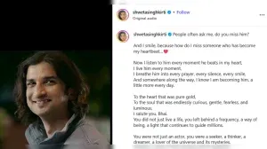 Sushant Singh Rajput 40th birth anniversary