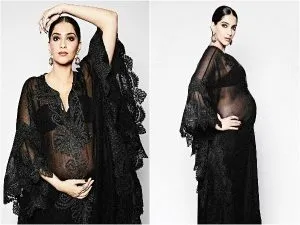Sonam Kapoor flaunting her Baby Bump