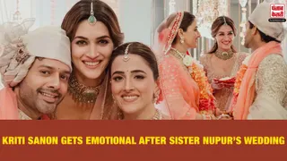 Kriti Sanon gets emotional