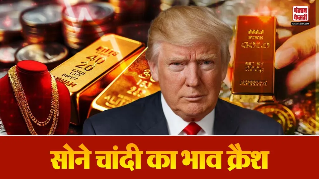 Gold Silver Price Crash Today