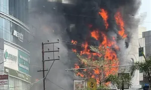 Mangala Gowri Shopping Mall Fire