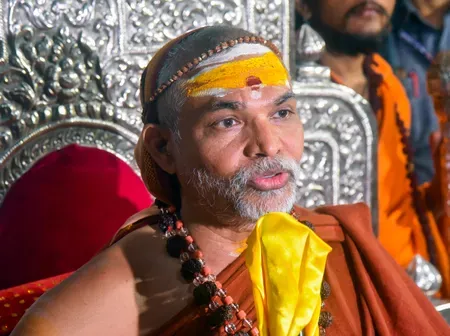 Swami Avimukteshwaranand Controversy (image: social media )