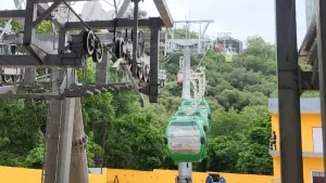 Barsana Ropeway Closed