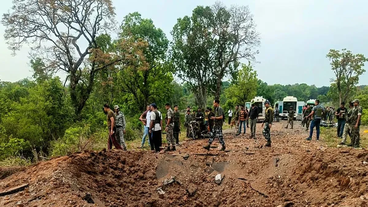Bijapur Naxal Encounter( source : social media)